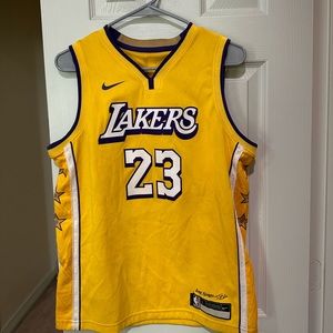 2019-20 Lakers LeBron James City edition Jersey YOUTH LARGE